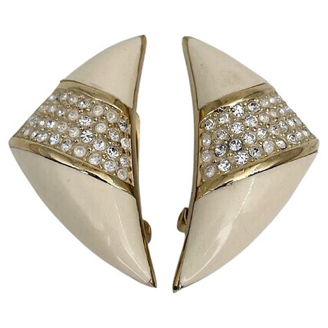 dior vintage earings|Dior look alike earrings.